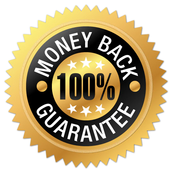 60-Day 100 Percent Money Back Guarantee